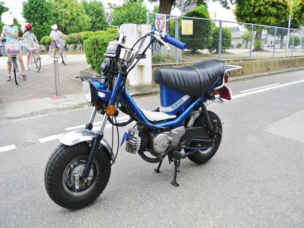 ヤマハ　チャッピー80 実動 昭和の2Stroke ファミリーバイク/ チャッピー80 - YouTube