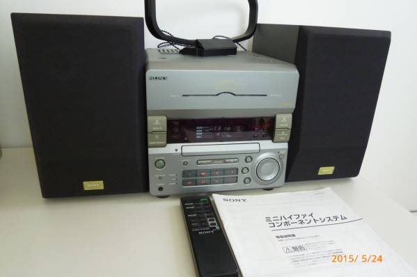☆売り切り☆SONY☆FH－P11☆説明書、リモコン有り☆(システムコンポ