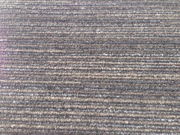 No.4-28◆日本製 タイルカーペット◆茶ストライプ70枚