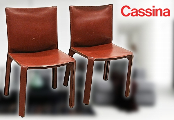 ★カッシーナ/cassina★ベリーニ★412キャブチェア2脚セット★
