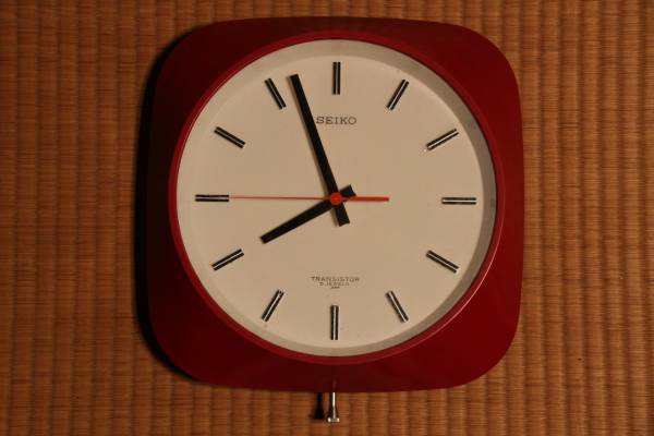 SEIKO セイコー レトロ掛時計 TTX-604 昭和45年頃の製品です　