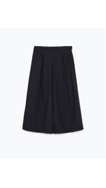 ZARA今季新品ワイドガウチョパンツ acne