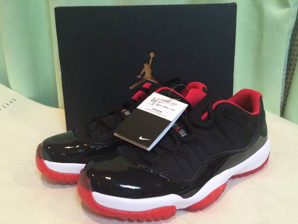 NIKE AIR JORDAN 11 RETRO LOW BRED エアジョーダン 27.5cm国内