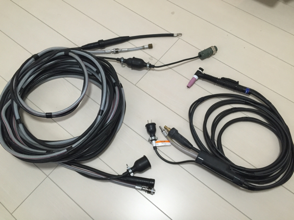 ◎TIG溶接機 トーチ 延長ケーブルセット 美品 ダイヘン◎(TIG ◎TIG溶接機 トーチ 延長ケーブルセット 美品 ダイヘン◎(TIG