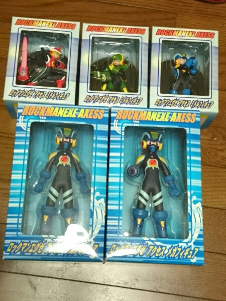 ロックマンエグゼ ブルースフィギュア ロックマンエグゼAXESS