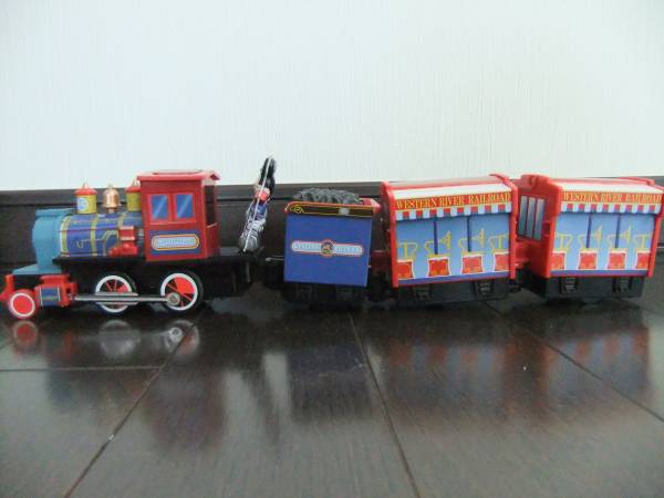 ディズニー ウエスタンリバー鉄道 ブリキ おもちゃ ミシシッピ号