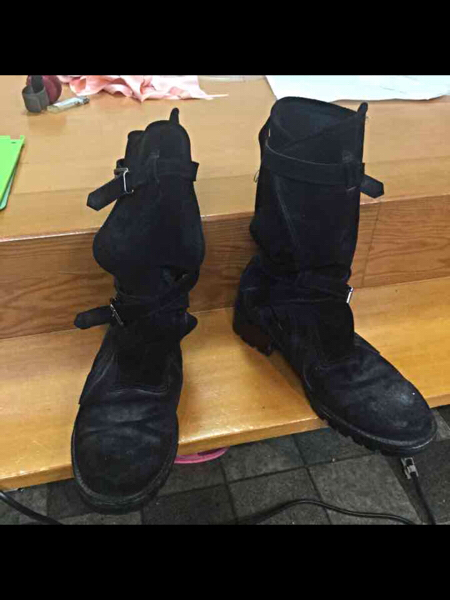 Giuliano fujiwara ジュリアーノフジワラ suede boots guidi