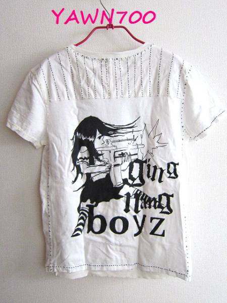 銀杏BOYZ×keisuke kanda☆両A面の手縫いTシャツ/ケイスケカンダ