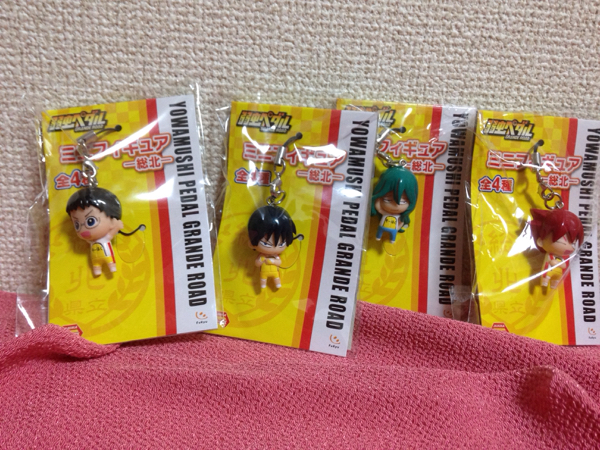 弱虫ペダル ミニフィギュア 総北 全4種セット_1