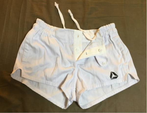 中古】スズキスポーツ製イングランド型ラグビーパンツ Mサイズ(パンツ