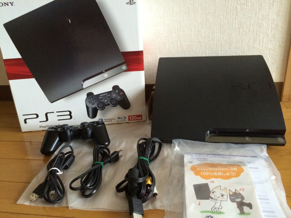 SONY PS3 本体 120GB CECH-2100A 完動品 付属品 箱あり