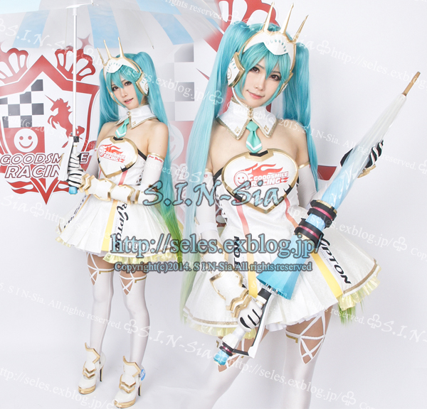 SIN]レーシングミク 2015/コスプレ衣装 set(衣装一式)｜売買された