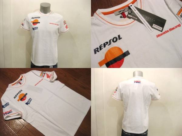 本物 新品 GAS HONDA ガス ホンダ コラボTシャツ ホワイト M