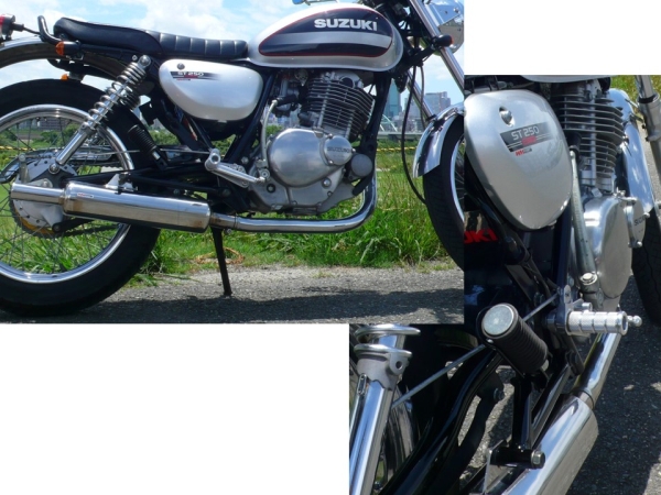 ST250 WM ダブルエム バックステップ(スズキ用)｜売買された 