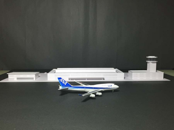 1/400 空港ジオラマ模型 1円スタート！