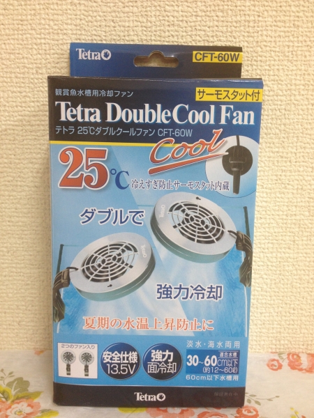 テトラ 25℃クールファン CFT-60W　サーモ付き