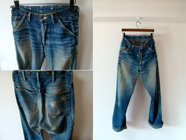 送無 濃紺 Lee vintage デニム ペインターパンツ W29 W30 M 70s