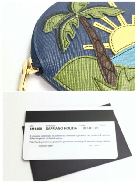 PRADA プラダ コインケース レディース 小銭入 サフィアーノ