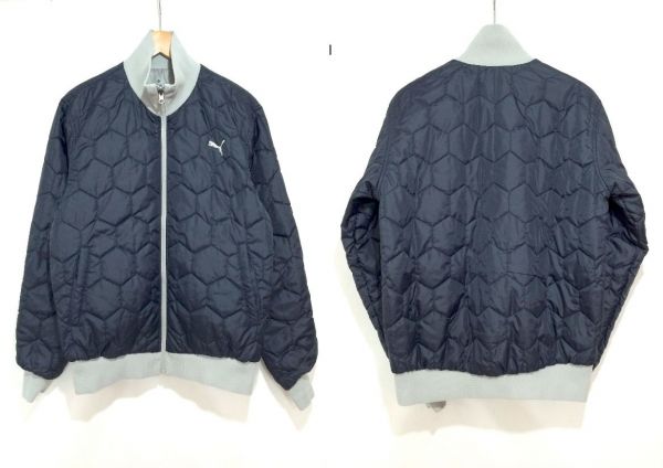 【美品/送料一律】PUMA 中綿リバーシブルジャケット L ジャージ