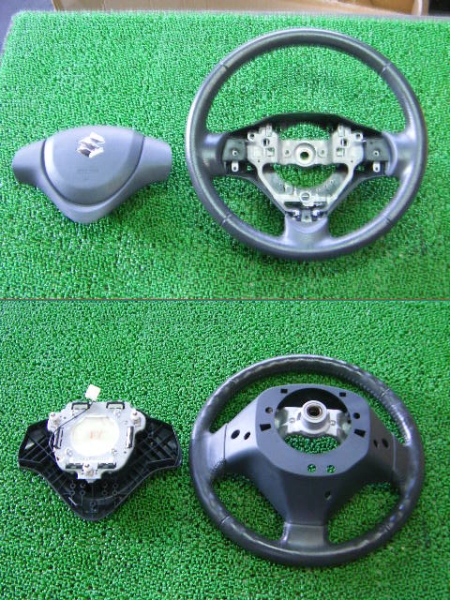 平成25年 ワゴンR DBA-MH34S 純正ステアリング ハンドル