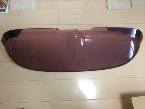 マツダ純正オプション□RX-7/FD3S リアウィンドウバイザー□ 【公式通販】