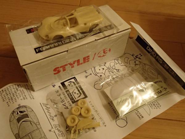 STYLE 1/43 Dino Competizione 未組立 レジンキット 1⁄43 サーキットの狼 : ロム完成品 スタイル43 - model フェラーリ