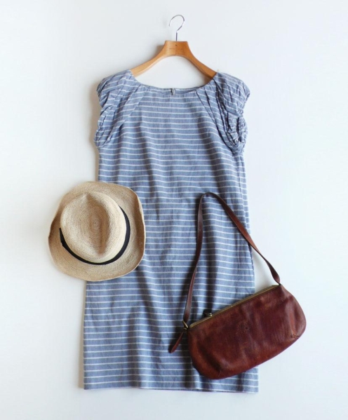 ドレステリア Merceria Dressterior ボーダのワンピース　