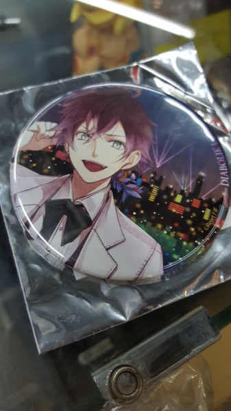 DIABOLIK LOVERS 缶バッジ 逆巻アヤト ディアラバ アヤト×2 Goldホロ缶