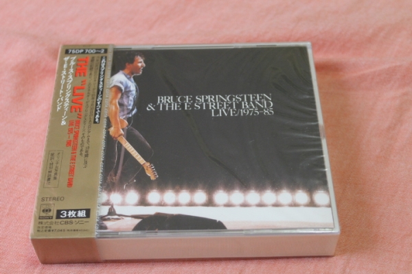 ブルース・スプリングスティーン/THE LIVE 新品CD 3枚組 箱帯