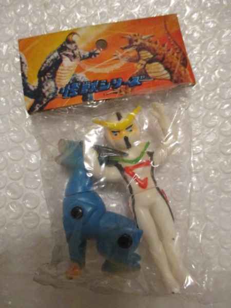 キャシャーン＆フレンダー　ミニソフビ2体セット袋入り　定型外送料込み