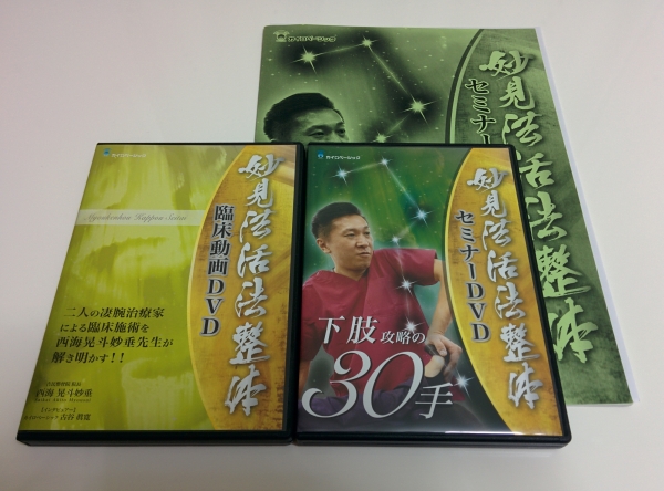 妙見法活法整体 セミナー 下肢攻略の30手 先行販売限定動画付き