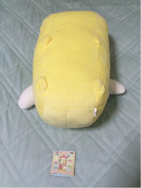 カピバラさん キュッピーさん でっかいぬいぐるみ2 黄 約37cm ①