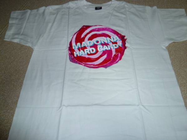 MADONNA マドンナ Hard Candy 非売品 Tシャツ ; 新品 Mサイズ 音楽 T