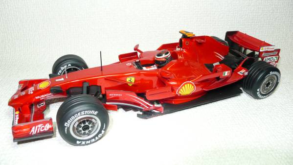 MATTEL 1/18 FERRARI F2008 #1 ライコネン