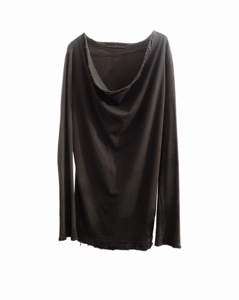 ★【ユリウス】ダメージ加工 ロングカットソー2 シャツ