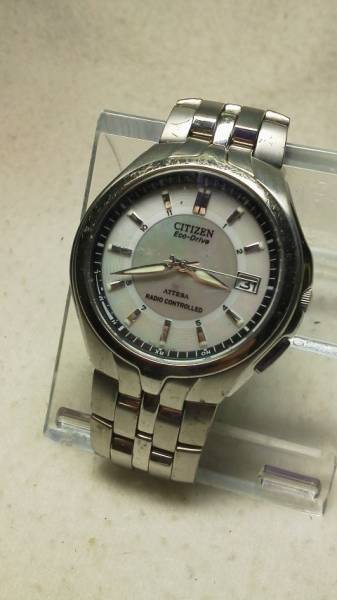【中古JUNK】 CITIZEN / シチズン ATTESA Eco-Drive 電波時計