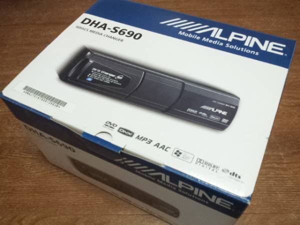 【新品/未使用】ALPINE マルチメディアチェンジャー DHA-S690