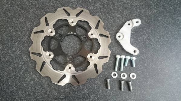 アドレス110　キャリパーサポート　ディスクセット