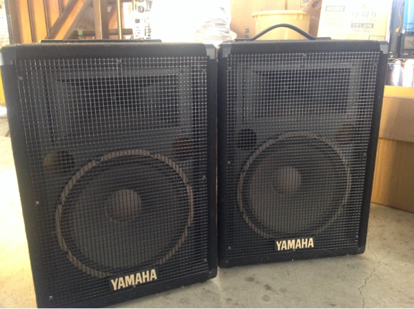 YAMAHA S-12e スピーカー Max600W 美品 即落札は送料無料_1
