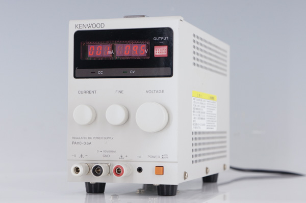 ■KENWOOD/PA110-0.6A REGULATED DC POWER SUPPLY■DC電源●JAYZ