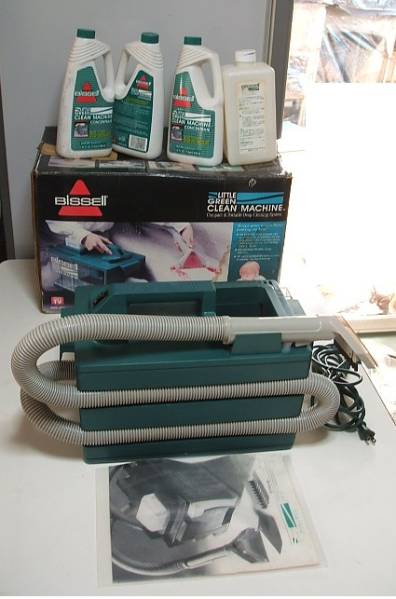 ベッセル 絨毯クリーニング マシーン　濃縮液3本付き 取説有