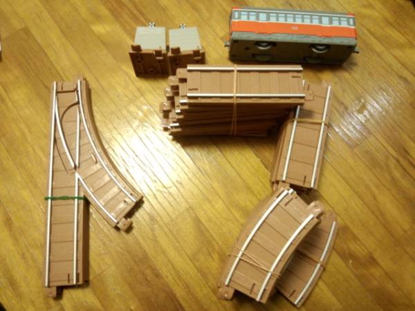 限定品電動スイッチバック箱根登山電車モハ2形レール追加セット!