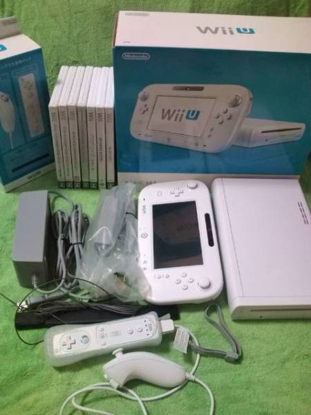 ☆★Wii U 本体+リモコン+ソフトセット 中古 ワンピース など