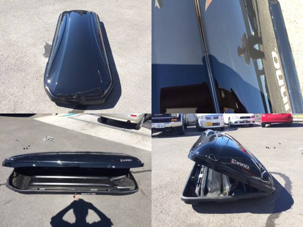 ○RV INNO BR55 ルーフボックス ジェットパック○9753(ルーフキャリア  