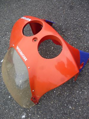 NC30 VFR400R アッパーカウル　ＯＫＩカラー