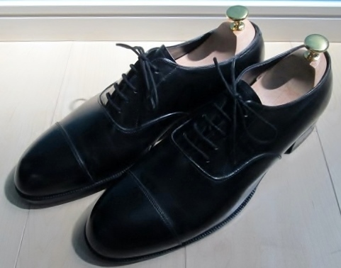 George Cleverley ビスポーク・キャップ・トゥ UK7.5D 中古