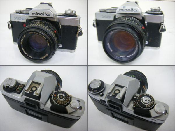 minolta一眼レフカメラ ジャンク品4台セット/ XG-S 他 /ZS30