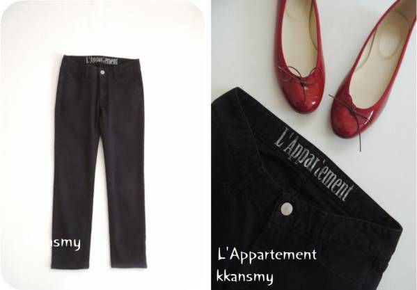 L’Appartementアパルトモン*ストレッチサブリナ パンツ