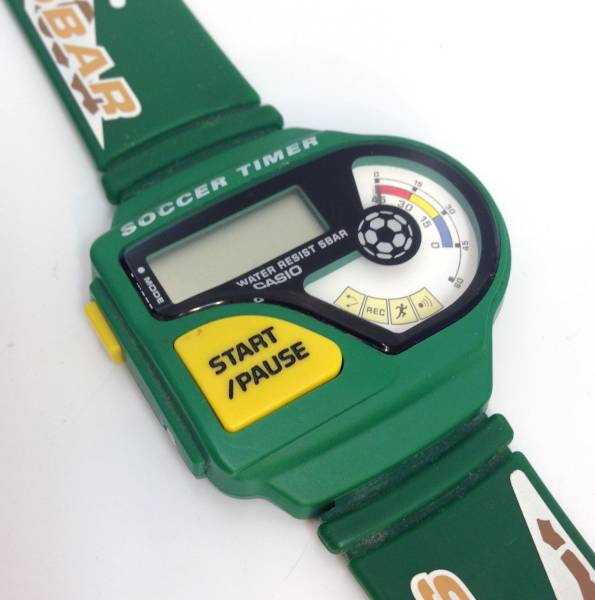 CASIO■サッカーウォッチSCT-20■ジャンク品（S202）