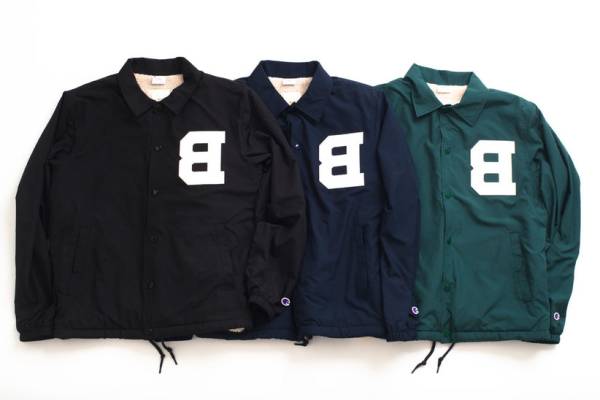 希少L　BAND OF OUTSIDERS×チャンピオンボアコーチジャケット